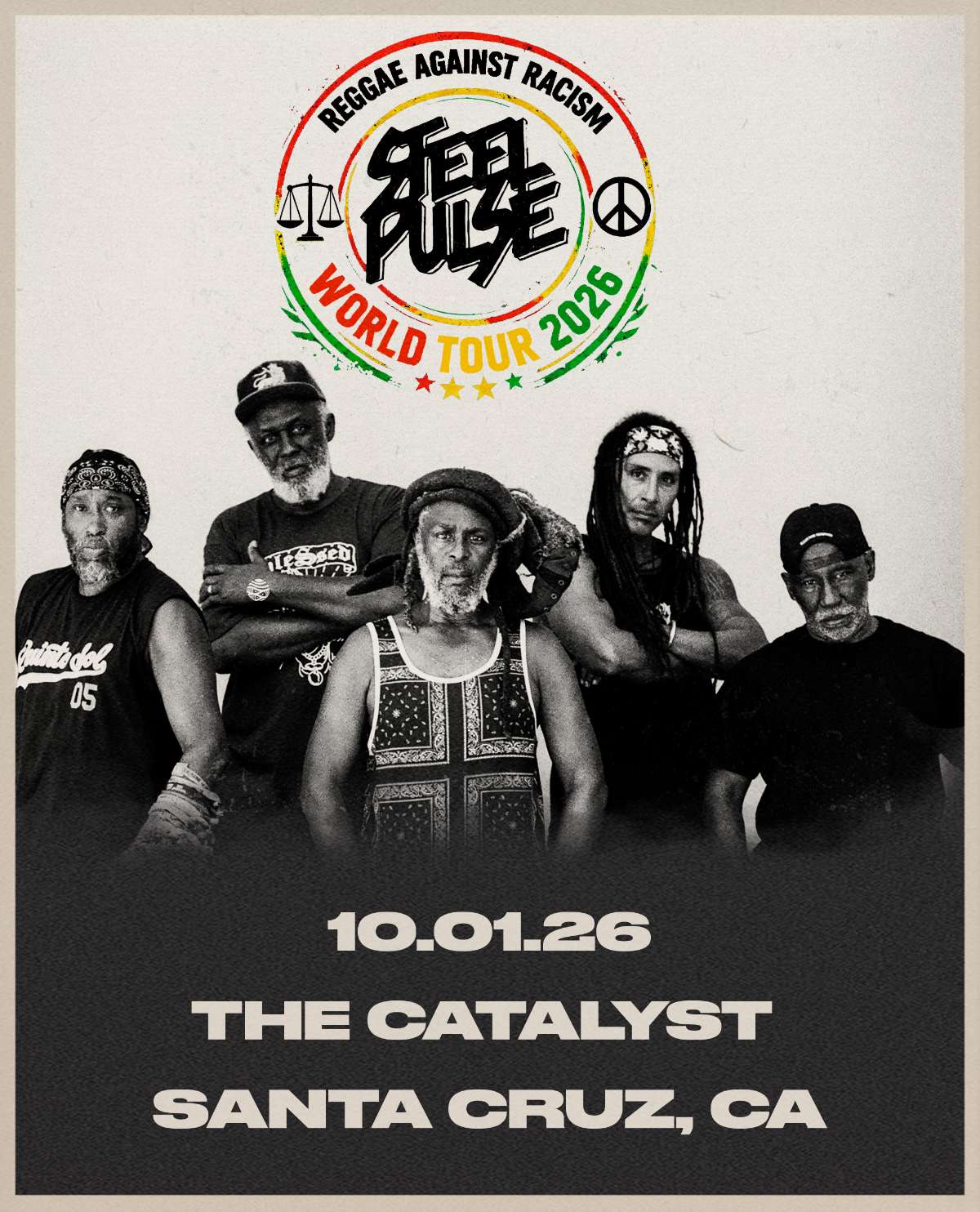 Steel Pulse – Reggae Against Racism Tour