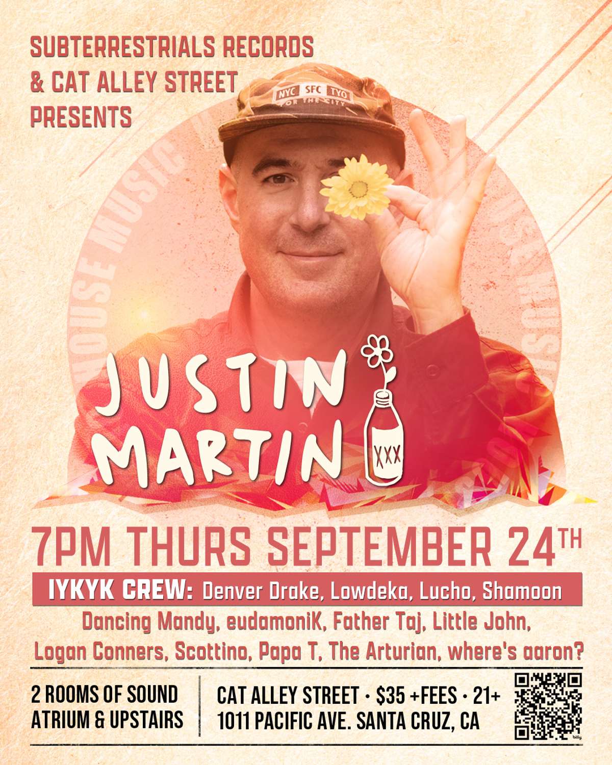 Live in The Atrium: Justin Martin