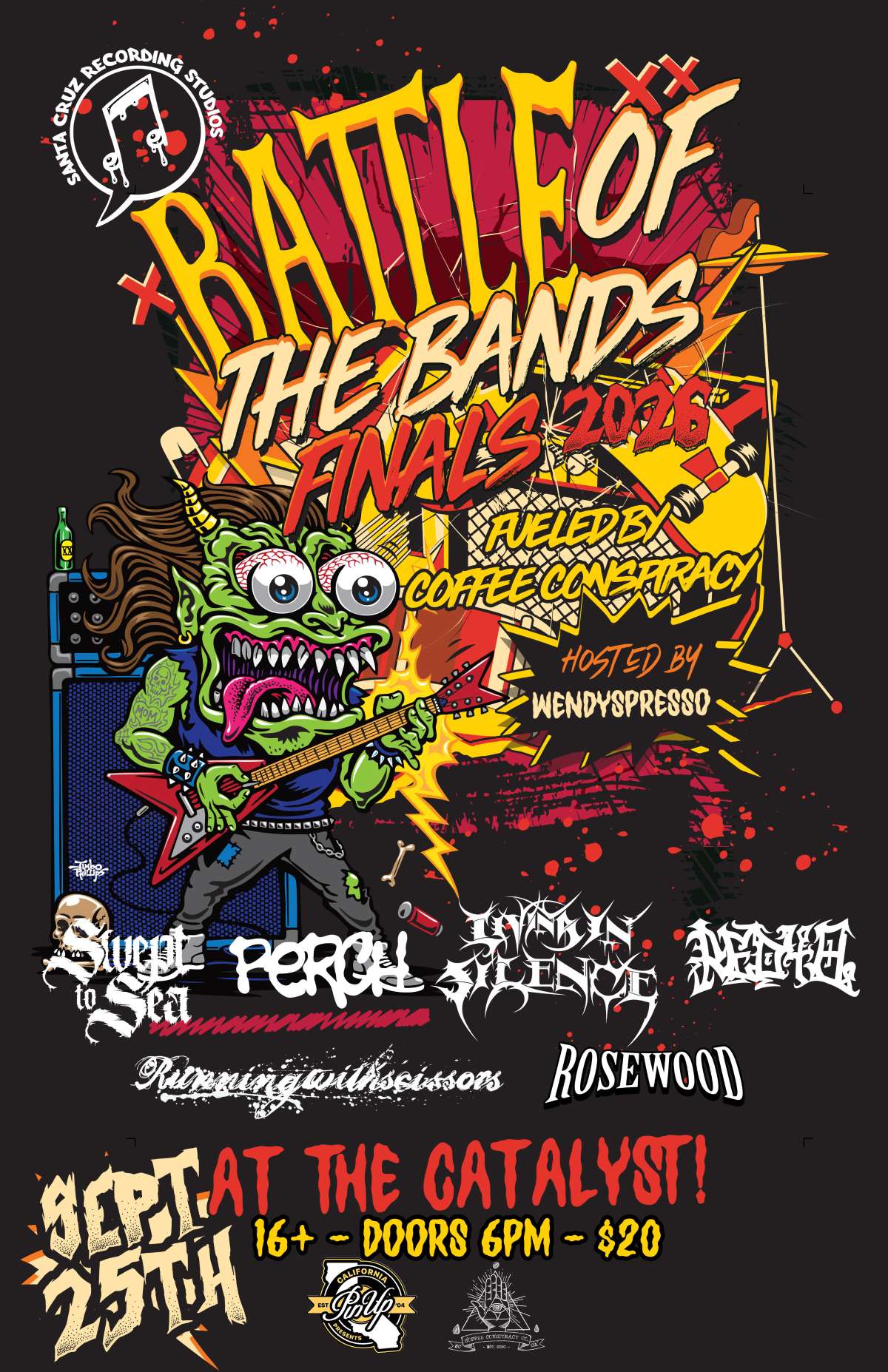 Santa Cruz Recording Presents: Battle of The Bands 2026