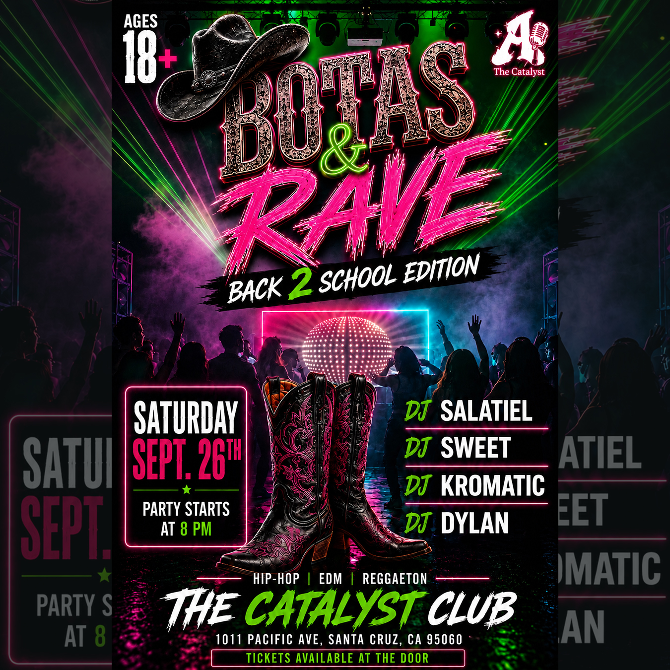 Botas & Rave Back 2 School Edition