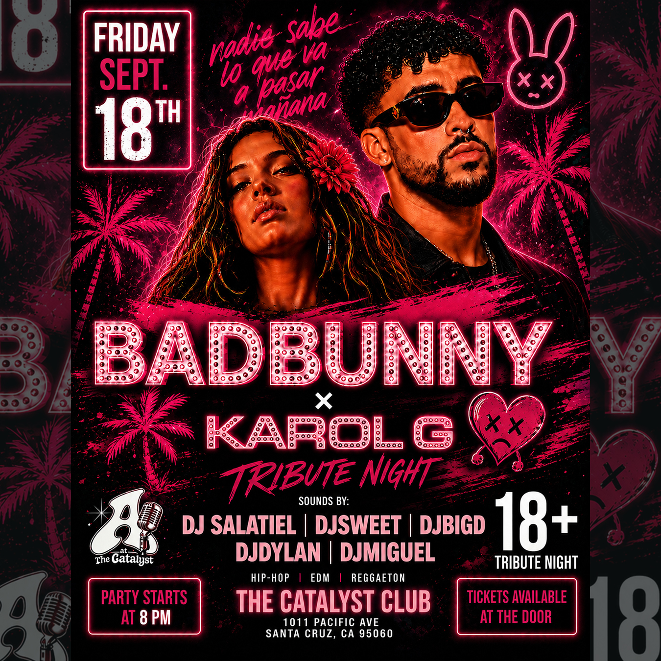 Bad Bunny x Karol G DJ Night