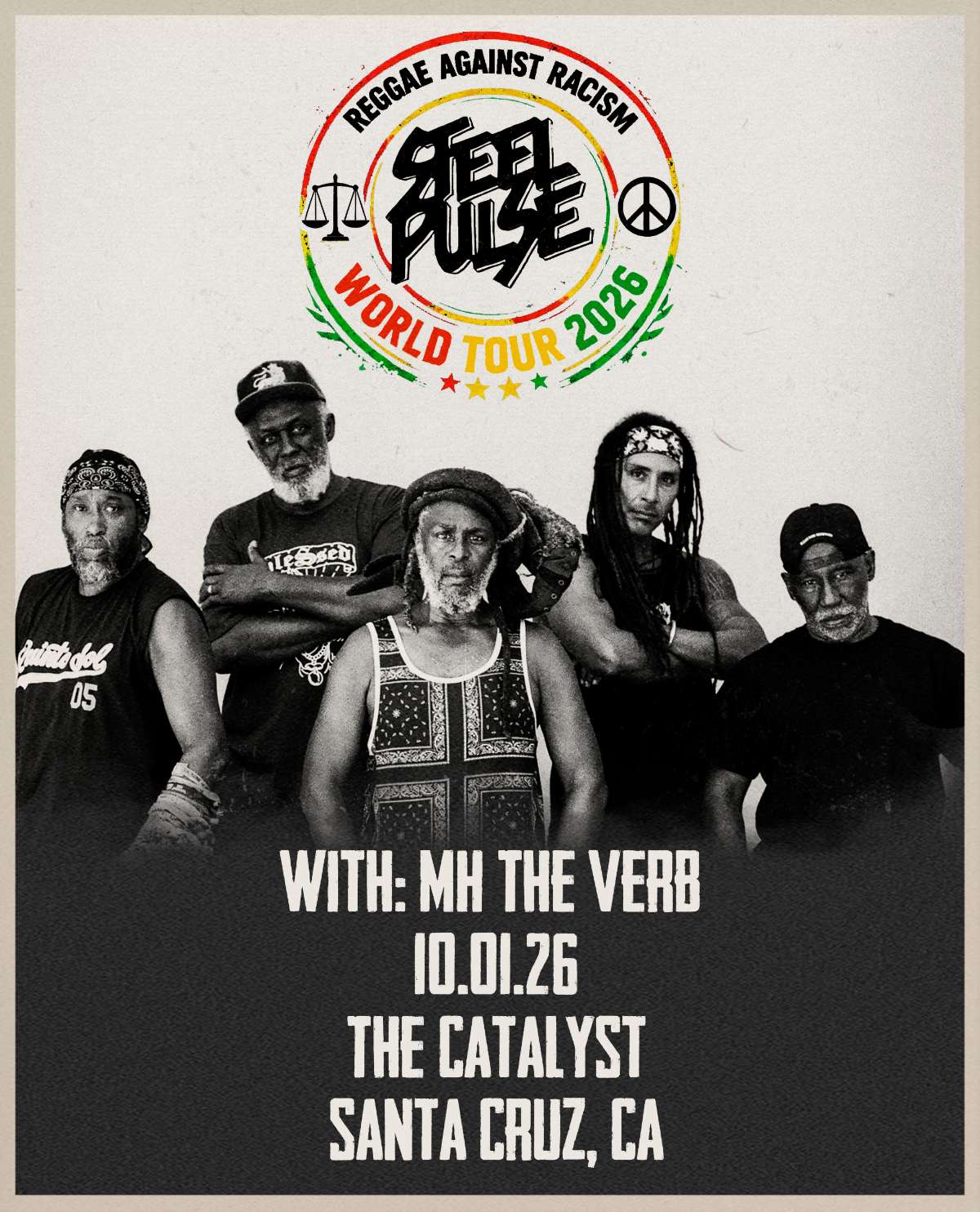 Steel Pulse – Reggae Against Racism Tour